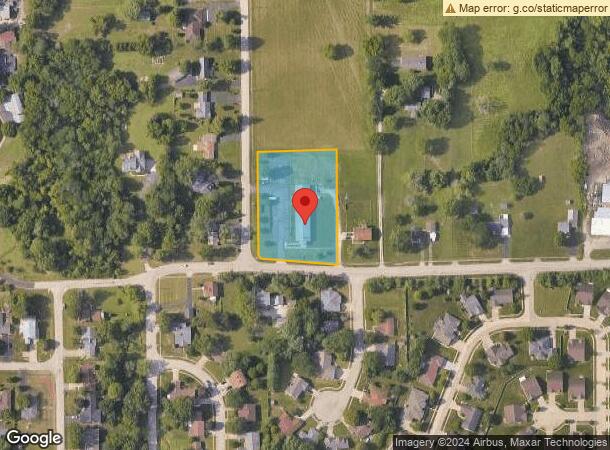  1414 W Grove Rd, Decatur, IL Parcel Map