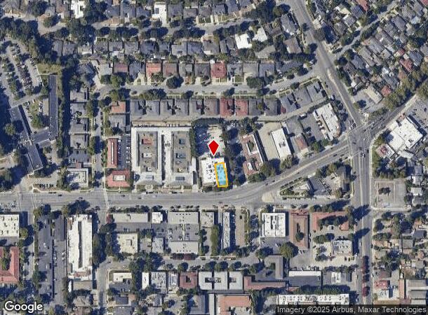  2039 Forest Ave, San Jose, CA Parcel Map