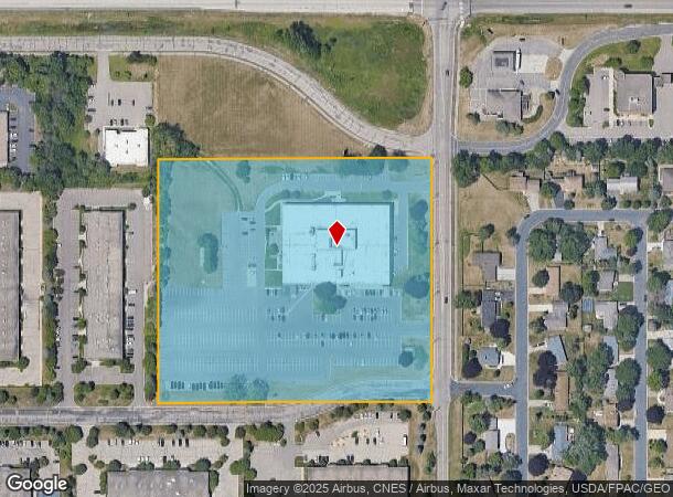 1110 Centre Pointe Curv, Saint Paul, MN Parcel Map