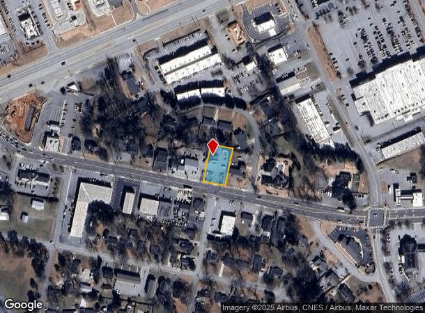 1302 W Poinsett St, Greer, SC Parcel Map