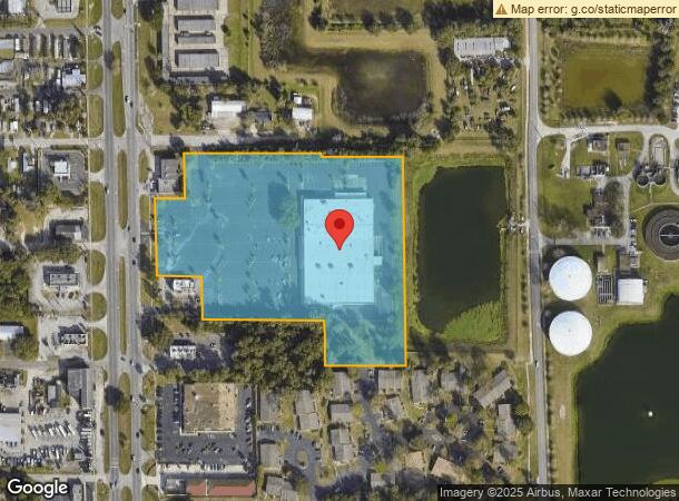  1191 S Woodland Blvd, Deland, FL Parcel Map