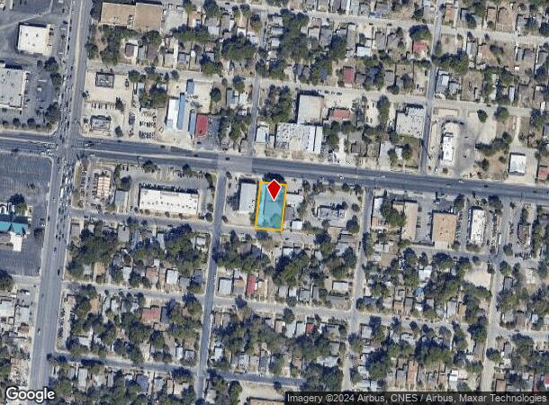  4546 W Commerce St, San Antonio, TX Parcel Map