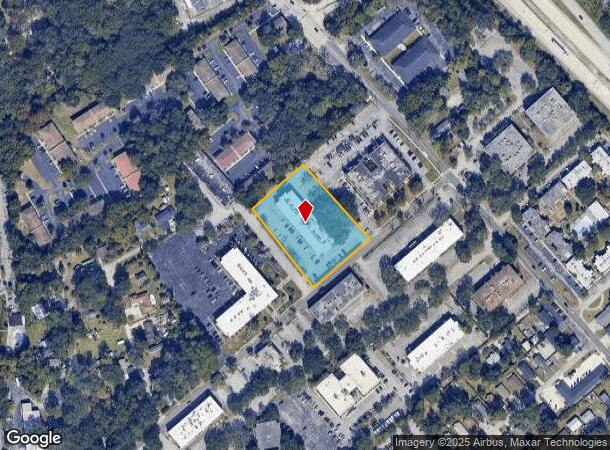  1851 Executive Center Dr, Jacksonville, FL Parcel Map