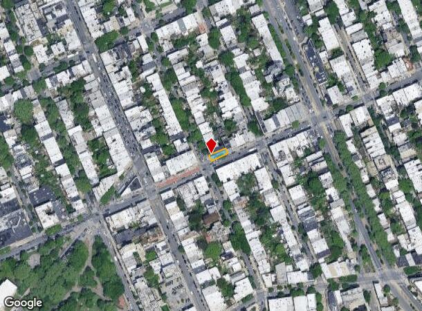566 Leonard St, Brooklyn, NY Parcel Map