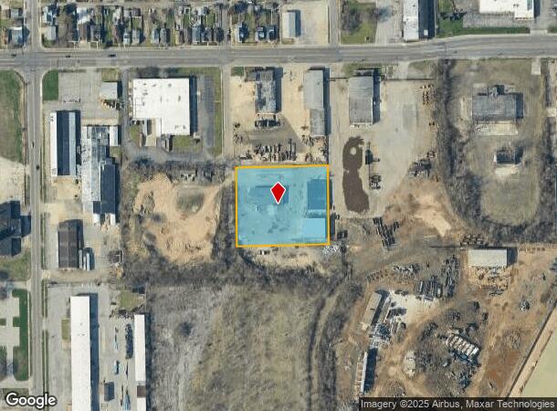  1020 Webster St, South Bend, IN Parcel Map
