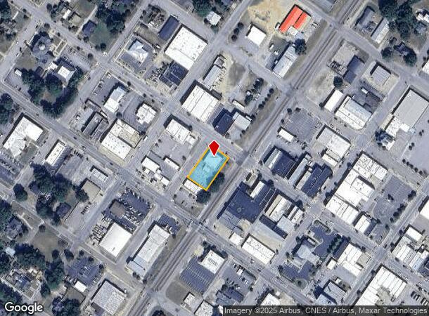 99 W Broad St, Dunn, NC Parcel Map