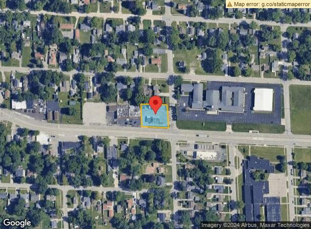  979 Ecorse Rd, Ypsilanti, MI Parcel Map