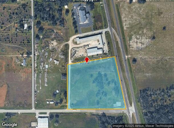 2601 Us Highway 17 N, Bowling Green, FL Parcel Map