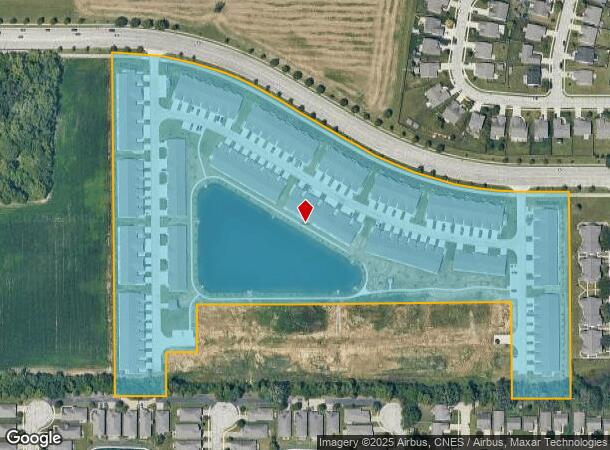 Twyckenham Blvd, Lafayette, IN Parcel Map