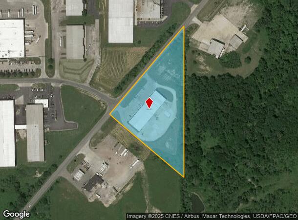  1468 N Main St, Mansfield, OH Parcel Map