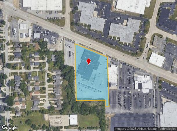 500 W Lake St, Elmhurst, IL Parcel Map