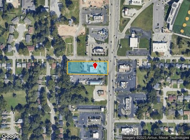  2241 N Glenstone Ave, Springfield, MO Parcel Map