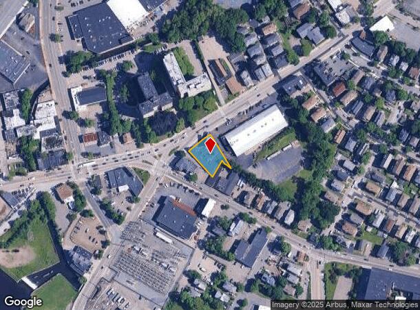  1051 Main St, Worcester, MA Parcel Map