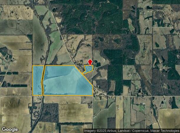 330 Highway 32 W, Bruce, MS Parcel Map