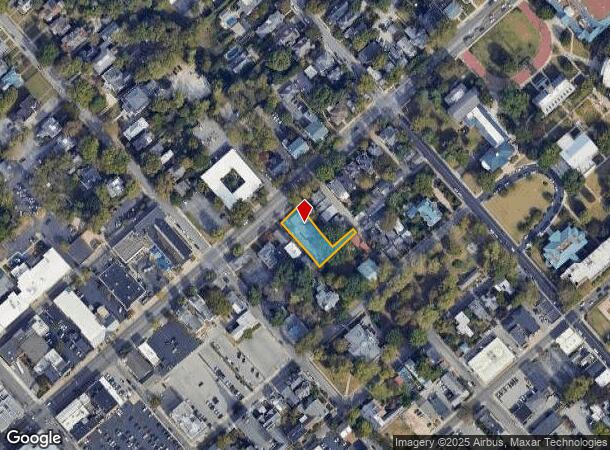  218 N Broadway, Lexington, KY Parcel Map