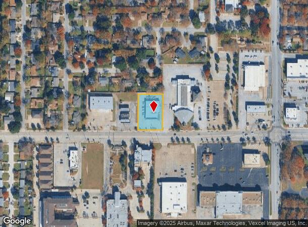 836 W Pipeline Rd, Hurst, TX Parcel Map