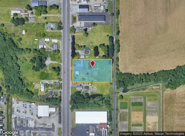 33793 Highway 99E, Tangent, OR Parcel Map