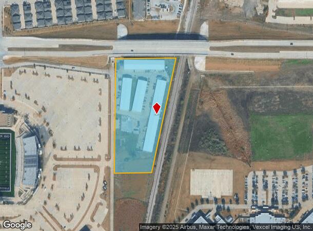  101 Dylan Dr, Prosper, TX Parcel Map