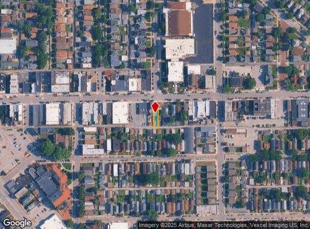  1424 119Th St, Whiting, IN Parcel Map