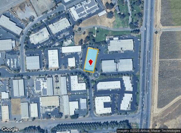  908 Enterprise Way, Napa, CA Parcel Map