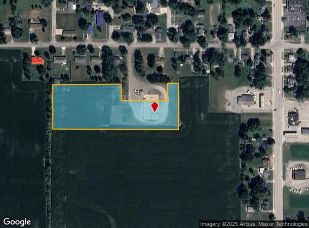 209 W Elm St, Reading, MI Parcel Map