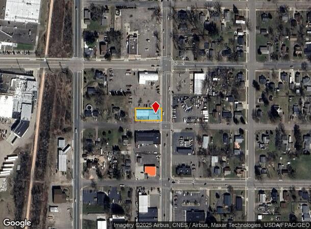  1230 S Main St, Rice Lake, WI Parcel Map