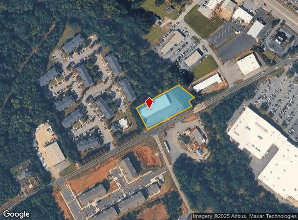  1114 Salem Church Rd, Anderson, SC Parcel Map