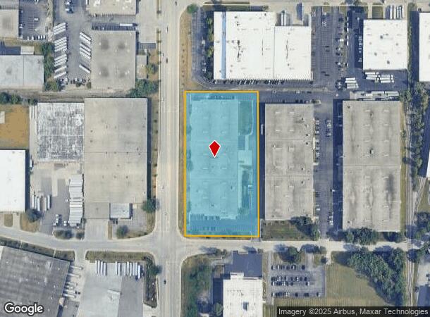  1151 W Bryn Mawr Ave, Itasca, IL Parcel Map