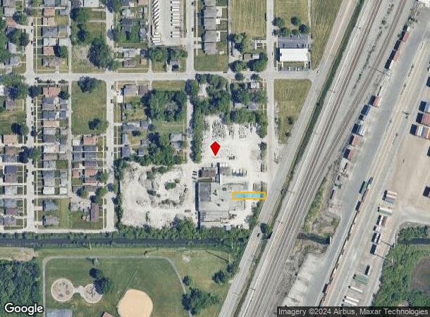  16029 Loomis Ave, Harvey, IL Parcel Map