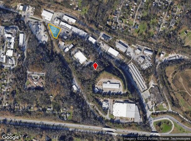  117 Sweeten Creek Rd, Asheville, NC Parcel Map