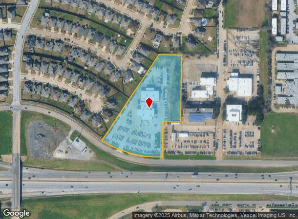  9120 West Fwy, Fort Worth, TX Parcel Map