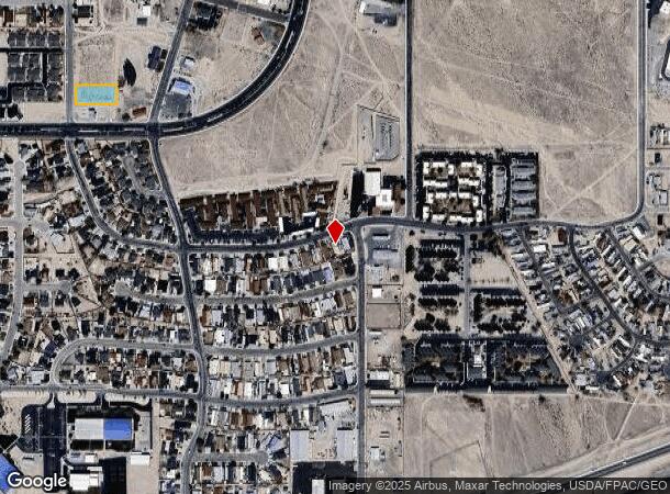  1763 Butte St, West Wendover, NV Parcel Map