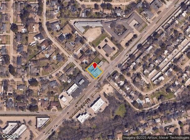  525 W Centerville Rd, Garland, TX Parcel Map