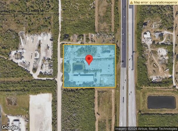  1445 Columbia Ln, Melbourne, FL Parcel Map