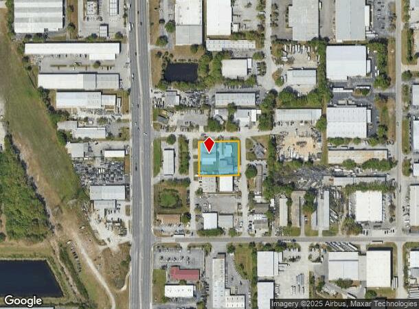  4796 Spring Ave, Clearwater, FL Parcel Map