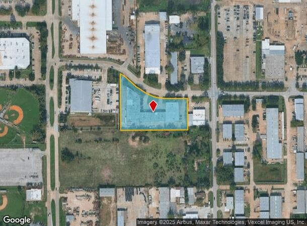 9207 Emmott Rd, Houston, TX Parcel Map
