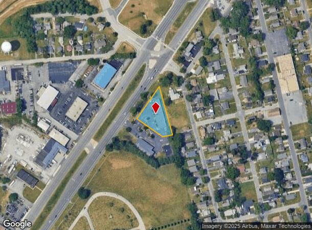 2340 N Dupont Hwy, New Castle, DE Parcel Map