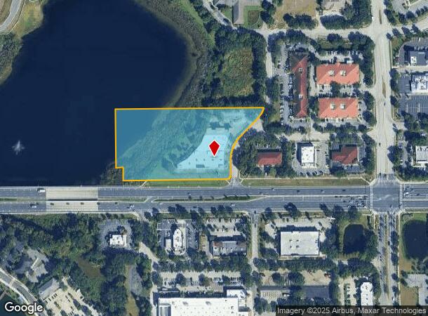 10401 W Colonial Dr, Ocoee, FL Parcel Map