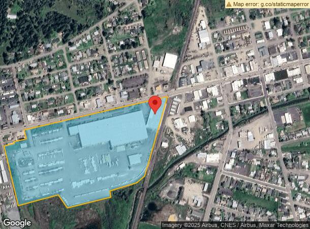  412 W Central Ave, Sutherlin, OR Parcel Map