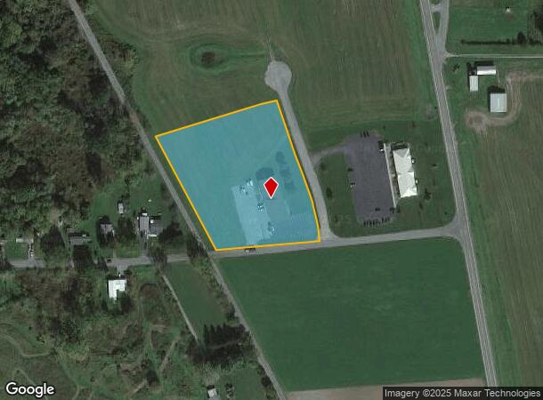  5681 Zerfass Rd, Dansville, NY Parcel Map