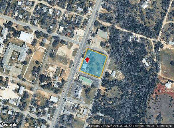 1206 Main St, Blanco, TX Parcel Map