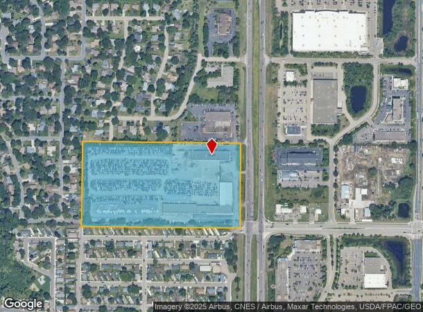 10588 Central Ave Ne, Minneapolis, MN Parcel Map