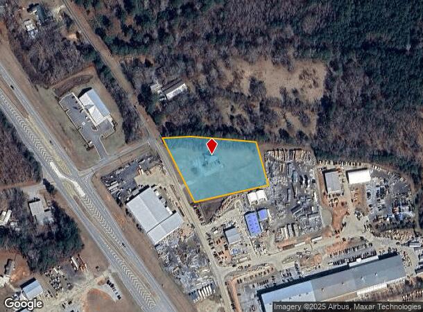  2927 Etheridge Mill Rd, Griffin, GA Parcel Map