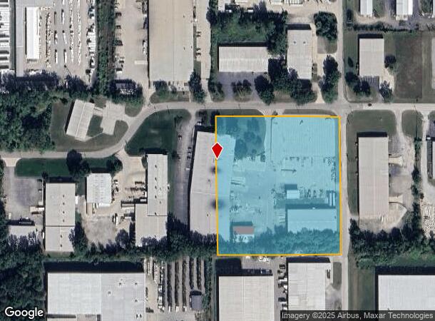 21608 Protecta Dr, Elkhart, IN Parcel Map