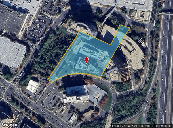 8010 Towers Crescent Dr, Vienna, VA Parcel Map