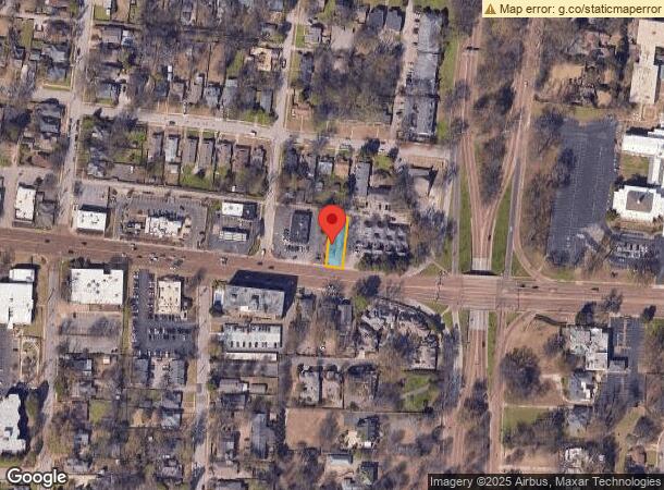  2300 Union Ave, Memphis, TN Parcel Map