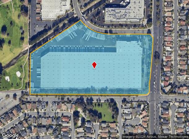  11411 Valley View St, Cypress, CA Parcel Map