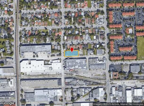  1095 Nw 23Rd St, Miami, FL Parcel Map