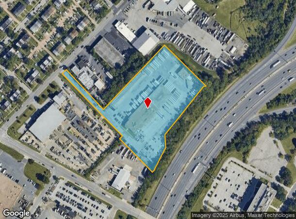 3639 Benson Ave, Halethorpe, MD Parcel Map