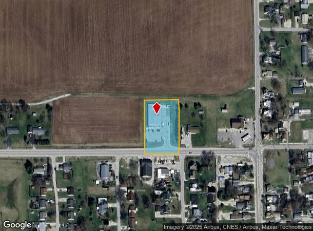 202 W Jackson St, Farmland, IN Parcel Map